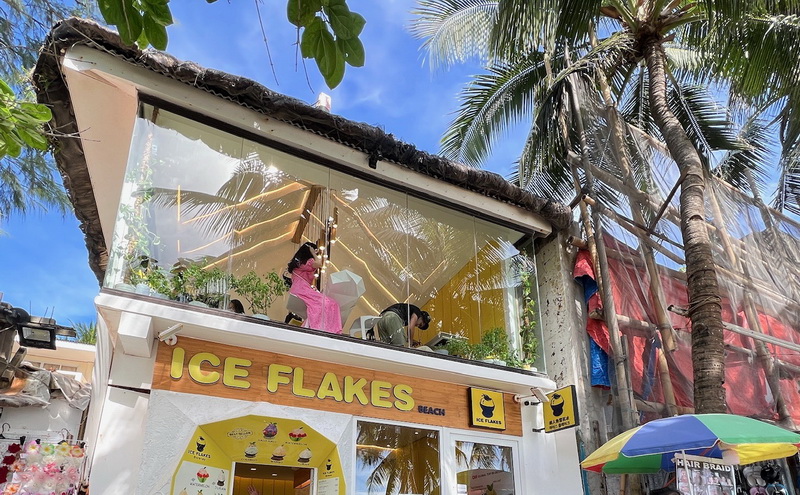 【菲律賓】長灘島的台灣味：ICE  FLAKES BORACAY 美人魚雪花冰 @欣蒂愛玩 旅遊美食地圖