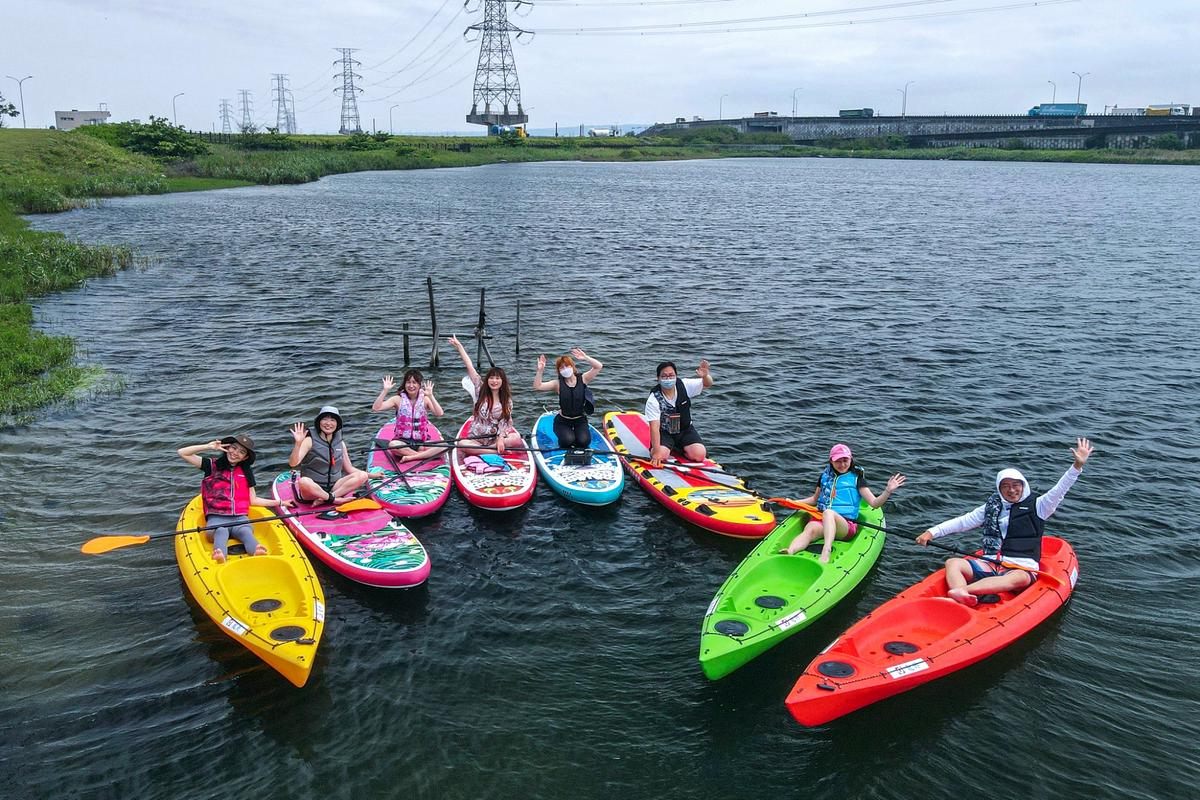 「彰濱海FUN一夏」　7月白色海豚屋SUP、獨木舟免費體驗 @欣蒂愛玩 旅遊美食地圖